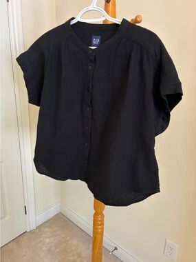 GAP Black All Cotton Top